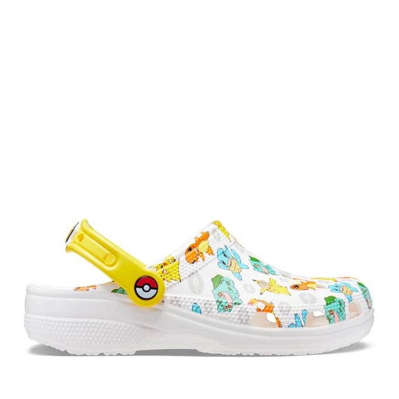 Crocs x Pokemon 2 Classic Low Mens Clog Shoes Yellow 207765-94S NEW Size 7 main image 4